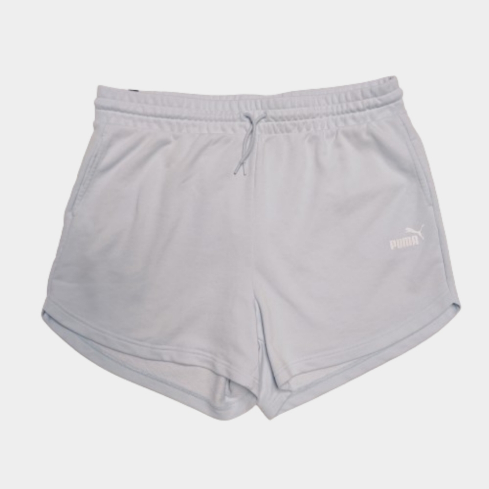 Women’s Puma Shorts Size XXL Light Blue Elastic Waistband 2 Side Pockets